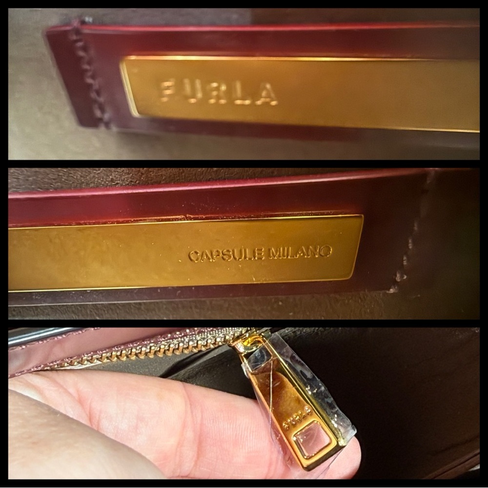 Furla Sfera Capsule Milano Crossbody SS24 Runway Calf Hair - Picture 10 of 12